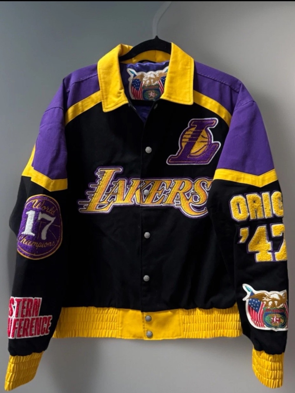 EXCLUSIVE Jeff Hamilton Los Angeles Lakers NBA Limited Edition Jacket